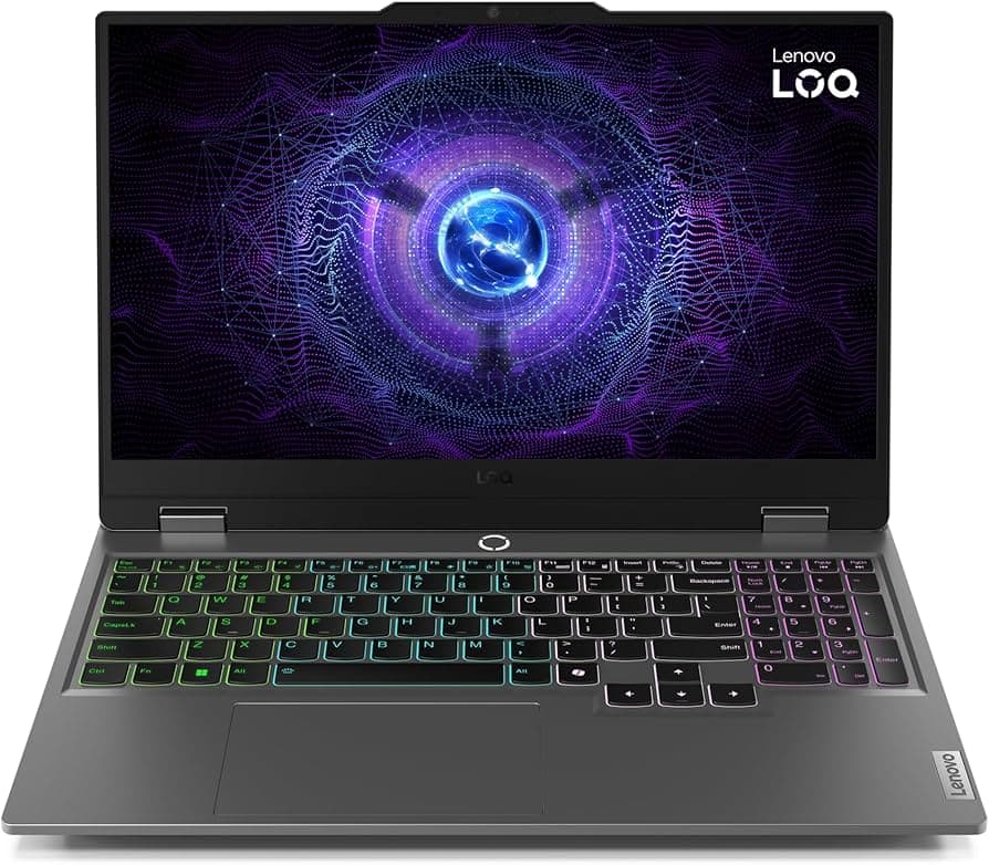 Lenovo LOQ 15IRX9 83DV012HED Intel Core i5-13450HX - NVIDIA GeForce RTX 3050 6GB - 24GB DDR5 4800Mhz - 512GB SSD - 15.6 FHD IPS 144Hz 