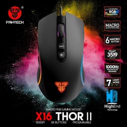 Fantech X16 Thor II Gaming Mouse – 4,200 DPI – 6 Programmable Buttons - 2