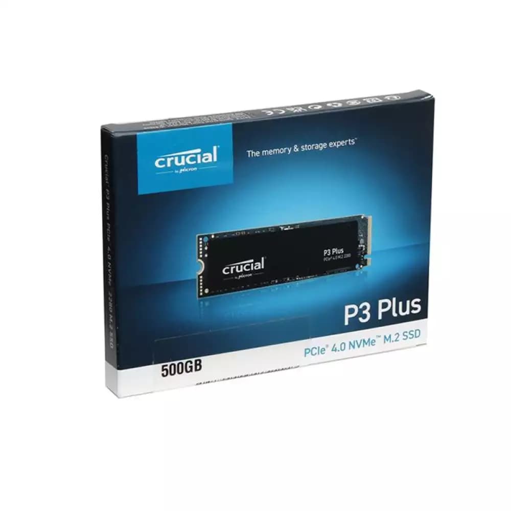 Crucial P3 Plus 500GB M.2 PCIe Gen4 NVMe Internal SSD