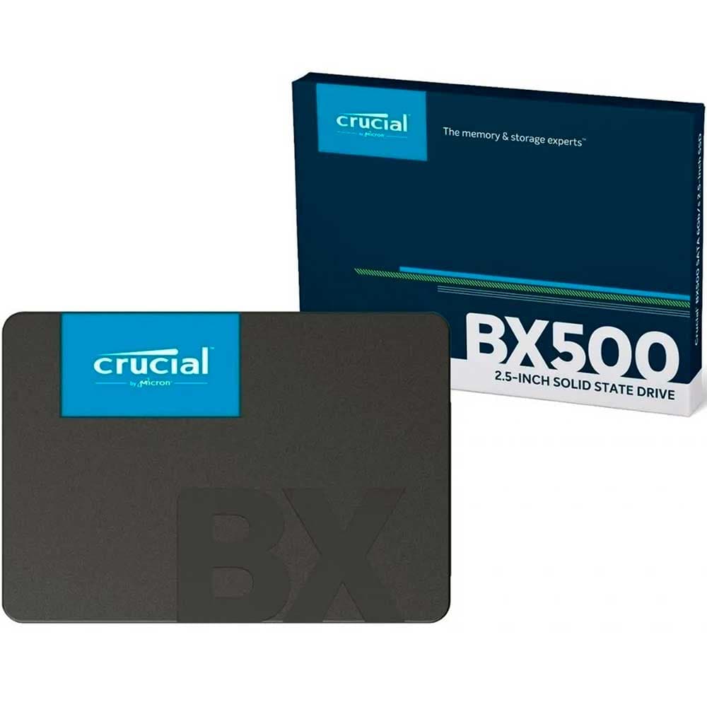 SSD Crucial 500GB 2.5 BX500