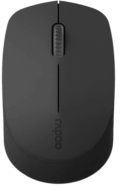 RAPOO M100 / Silent Multi Mode (4 Device Connectivity) Wireless Optical Mouse (2.4GHz Wireless, Bluetooth, Dark Grey)