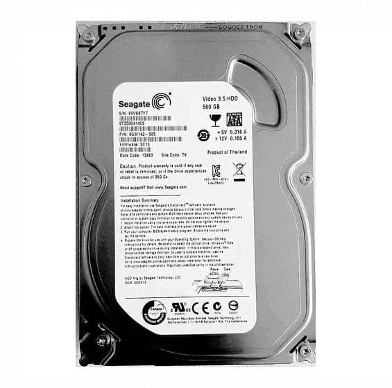 Seagate 500GB 3.5 inch Internal PC Hard Drive (Original Used)